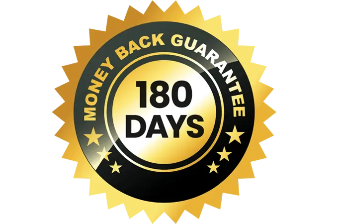 AlphaCur 180 Day Money Back Guarantee